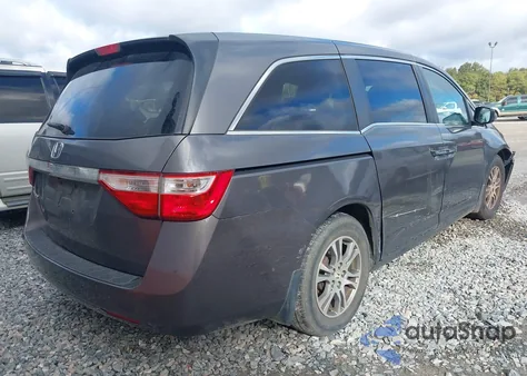 2013 Honda Odyssey Ex-L из США, поврежденный, VIN 5FNRL5H65DB003049